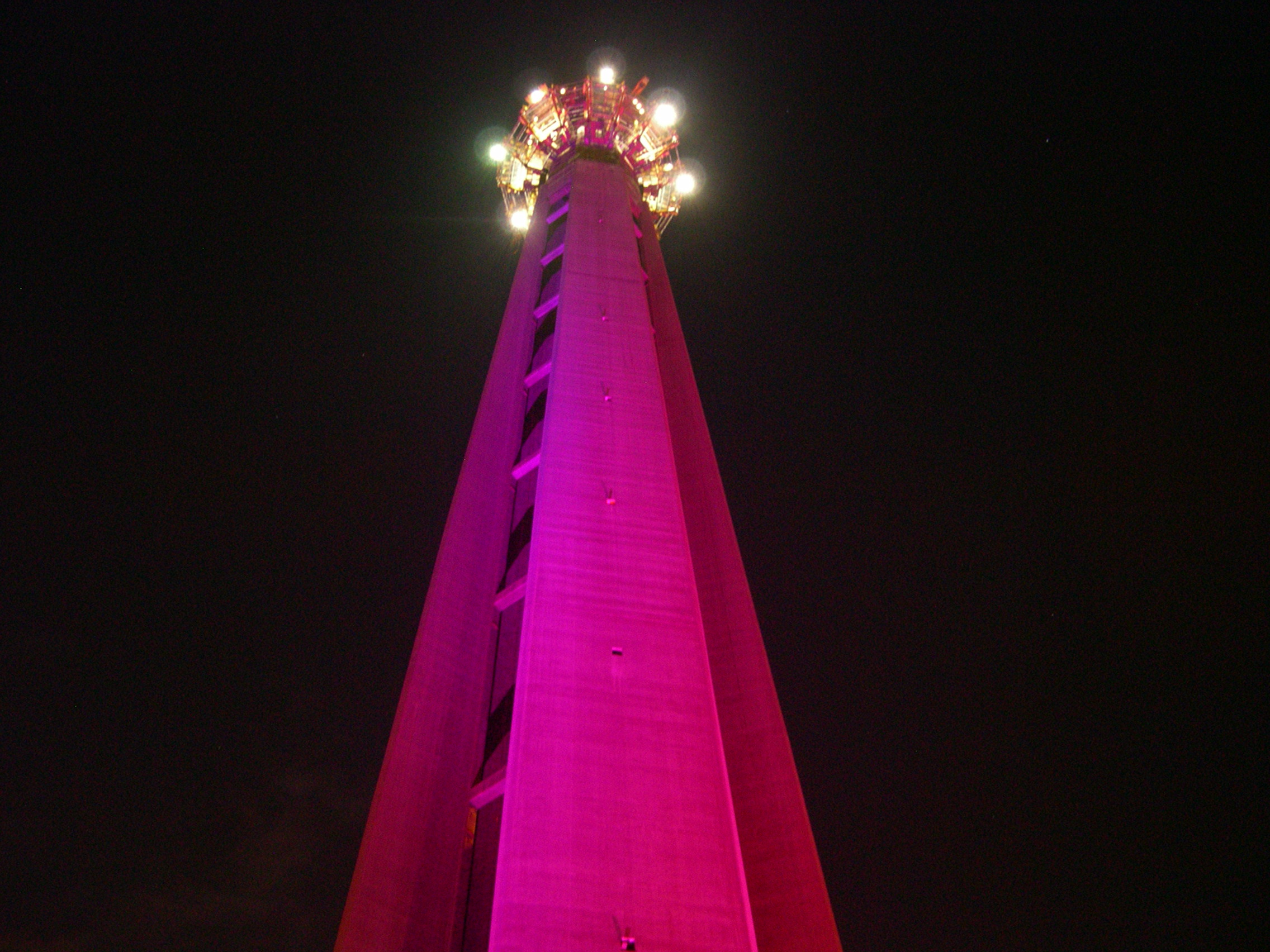 Milad Tower facade lighting