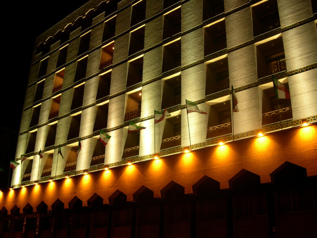 Lighting of Kowsar Hotel, Isfahan