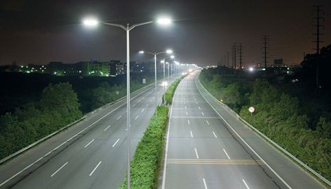 Street and alley highway lighting