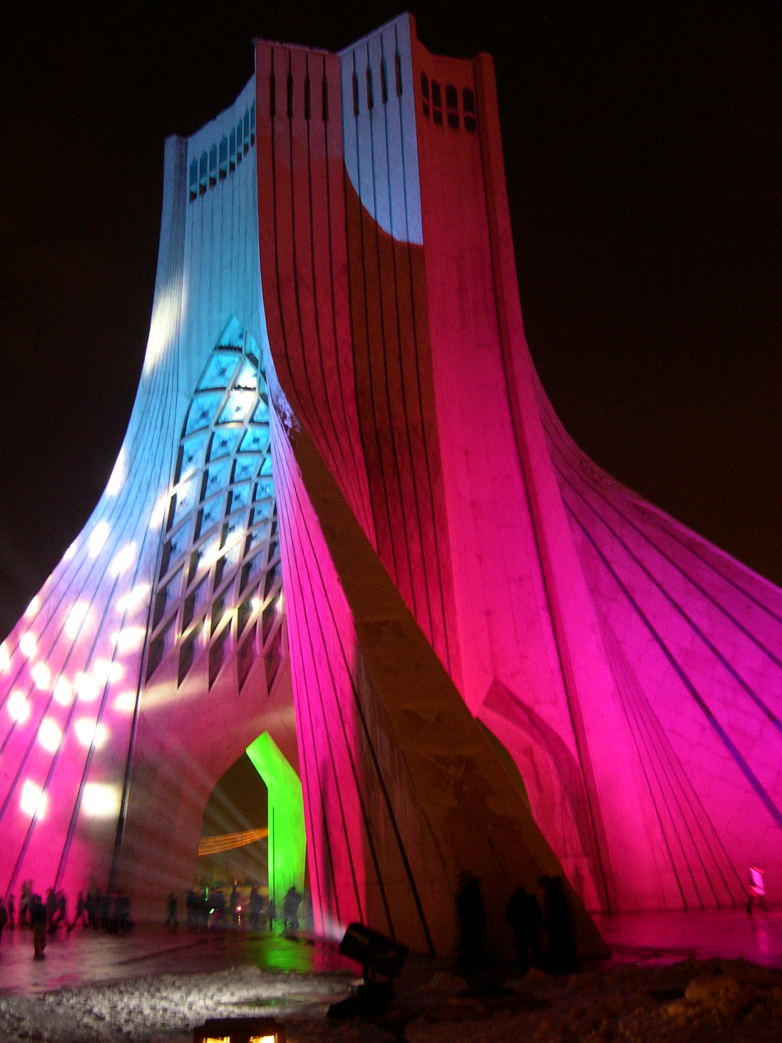 Azadi Tower Lighting