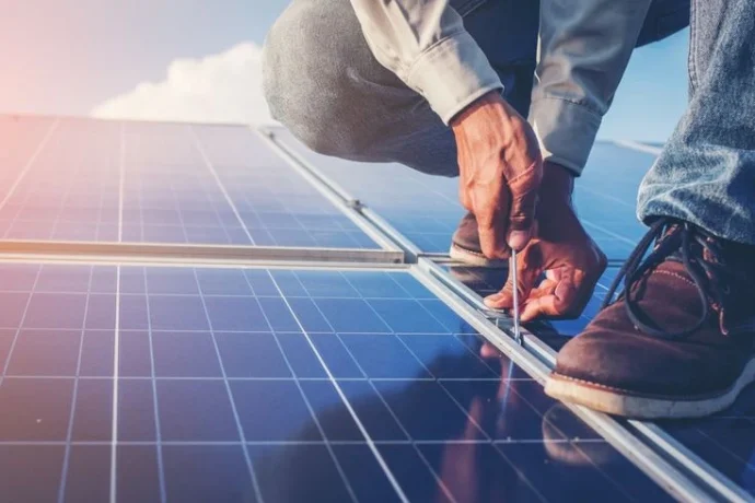 Solar panel manufacturing