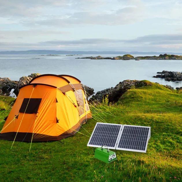Small solar panel