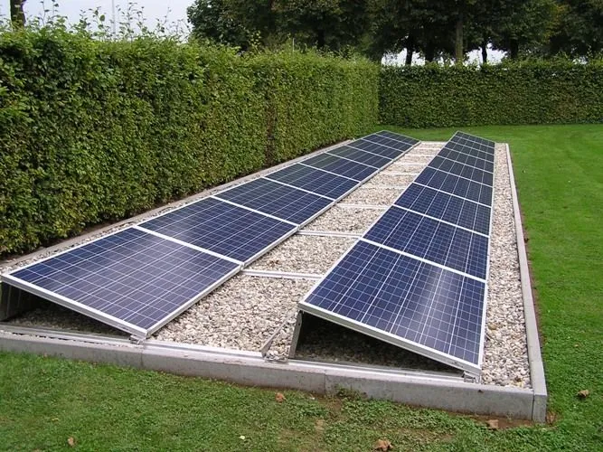 Solar panel suitable for gardens and villas