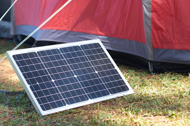 Small solar panel